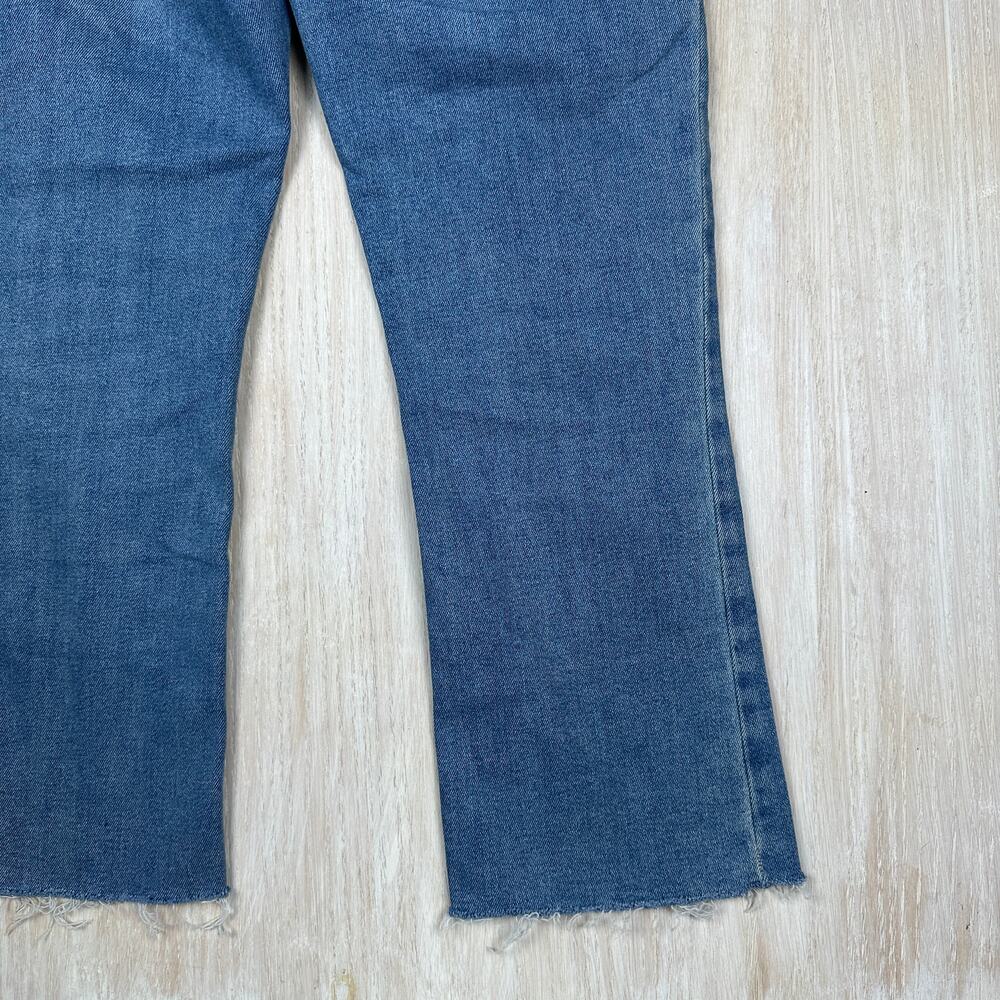 BDG Urban Outfitters High Rise Crop Kick Flare Casual Denim Edgy Grunge Jeans 27 - Picture 13 of 16